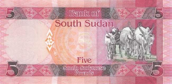5 Pound Süd Sudan p11